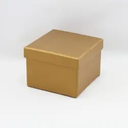 Solid Box Small Gold