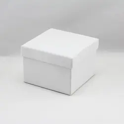 Solid Box Small White