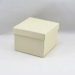 Solid Box Small Cream