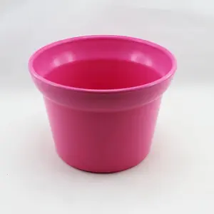 No. 6 Plastic Pot 16.5cm(D)x12cm(H) Fuchsia