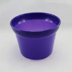 No. 6 Plastic Pot 16.5cm(D)x12cm(H)  Purple