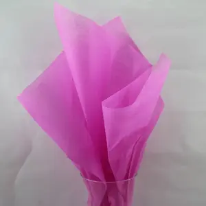 Premium Nonwoven Wrap Pkt 50 Hot Pink