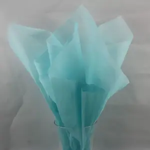 Premium Nonwoven Wrap Pkt 50 Light Blue