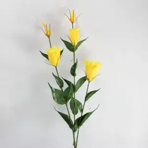 Lisianthus Spray 82cm Yellow