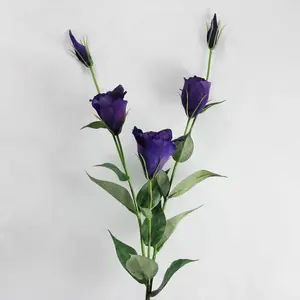 Lisianthus Spray 82cm Dark Purple