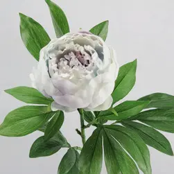 King Peony Flower Lavender 79cm