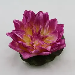 Floating Lotus Flower Magenta 15cm