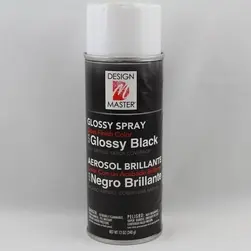 Design Master Glossy Spray Black