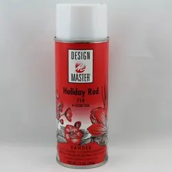 Design Master Spray Holiday Red