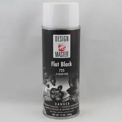 Design Master Spray Flat Black