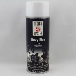 Design Master Spray Navy Blue