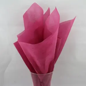 Premium Nonwoven Wrap Pkt 50 Burgundy