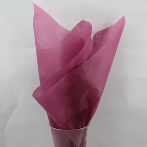 Premium Nonwoven Wrap Pkt 50 Plum