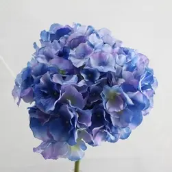 Giant Hydrangea Flower 53cm Blue 