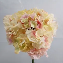 Giant Hydrangea Flower 53cm Peach/Pink 