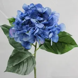 Single Large Hydrangea 76cm Blue