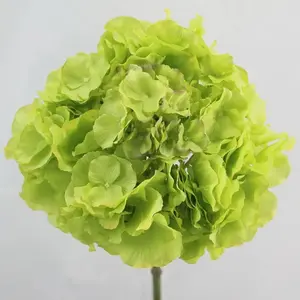 Giant Hydrangea Flower  53cm Green