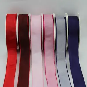 Wired Edge Grosgrain Ribbon 25mmx25m #2