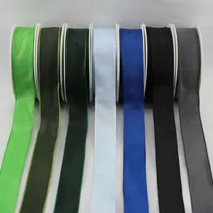 Wired Edge Grosgrain Ribbon 25mmx25m #3