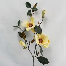 Artificial Twiggy Magnolia Spray 94cm Antique Cream