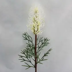 Artificial Grevillea Flower Cream 80cm