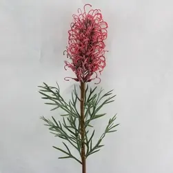 Artificial Grevillea Flower Red 80cm