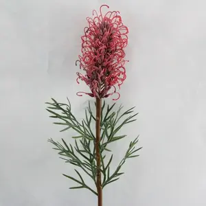 Artificial Grevillea Flower Red 80cm