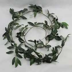 Artificial Olive Garland 6ft