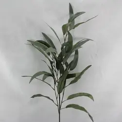 Long Leaf Eucalyptus Gum Leaves Spray 95cm