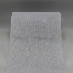 Linen Ribbon White 120mmx4.5m