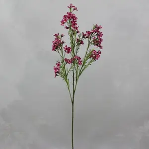 2. Artificial Geraldton Waxflower Spray Hot Pink 68cm thumbnail