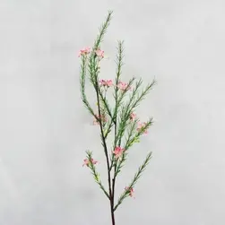 Wax Flower Spray Pink 78cm