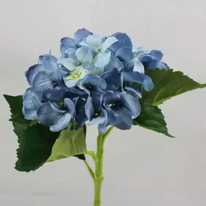 Classic Hydrangea  Ice Blue 49cm