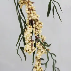 1. Pepper Berries Spray 85cm Cream thumbnail