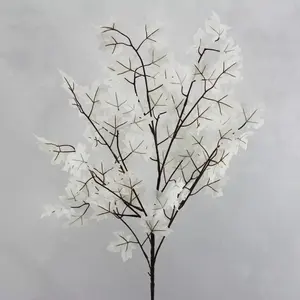 1. White Maple Leaf Spray 86cm  thumbnail