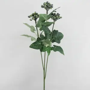 1. Green Berry Ivy Spray 33cm thumbnail