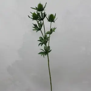 2. Thistle Spray 66cm Dark Green thumbnail