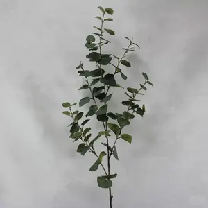 Tall Round Leaf Eucalyptus Gum Spray Green 100cm