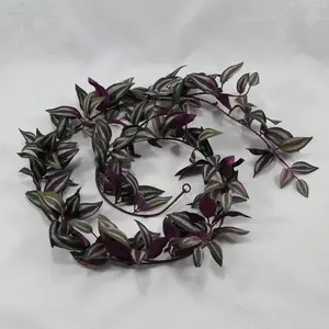 Wandering Jew Vine Garland Purple 6ft