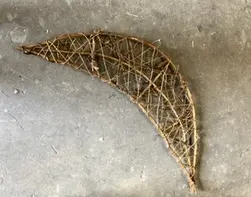 Large Twig Swag Gold 75cm