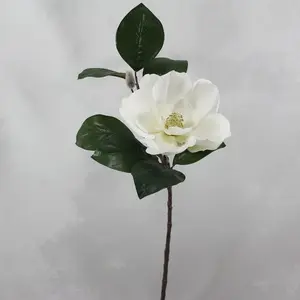 2. Large White Magnolia with Leaves & Buds 70cm thumbnail