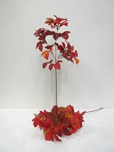 Large Autumn Maple Leaf Spray 74cm