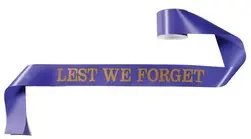 'Lest We Forget' Ribbon Roll 50mmx18m