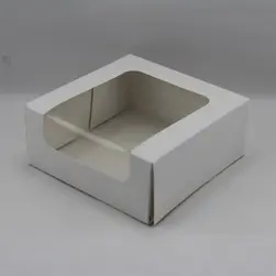 Small Macaron Box White