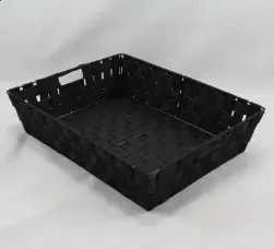 Extra Large PP Tray 50x40x13cm Black