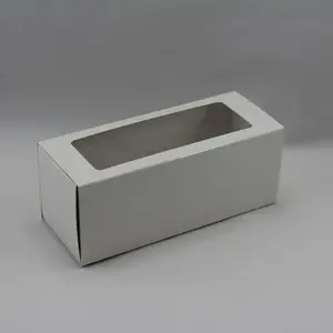 5 Macaron Box White