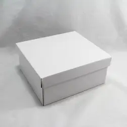 Large Hamper Box White