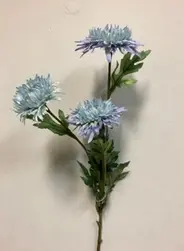 Cornflower Spray 70cm Light Blue