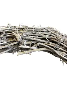 1. Twig Wreath Whitewash 30cm thumbnail