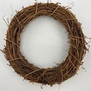 Fine Twig Wreath Natural 20cm